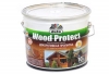 Пропитка "Wood Protect" для защиты древесины, орех 0,75л "Dufa"